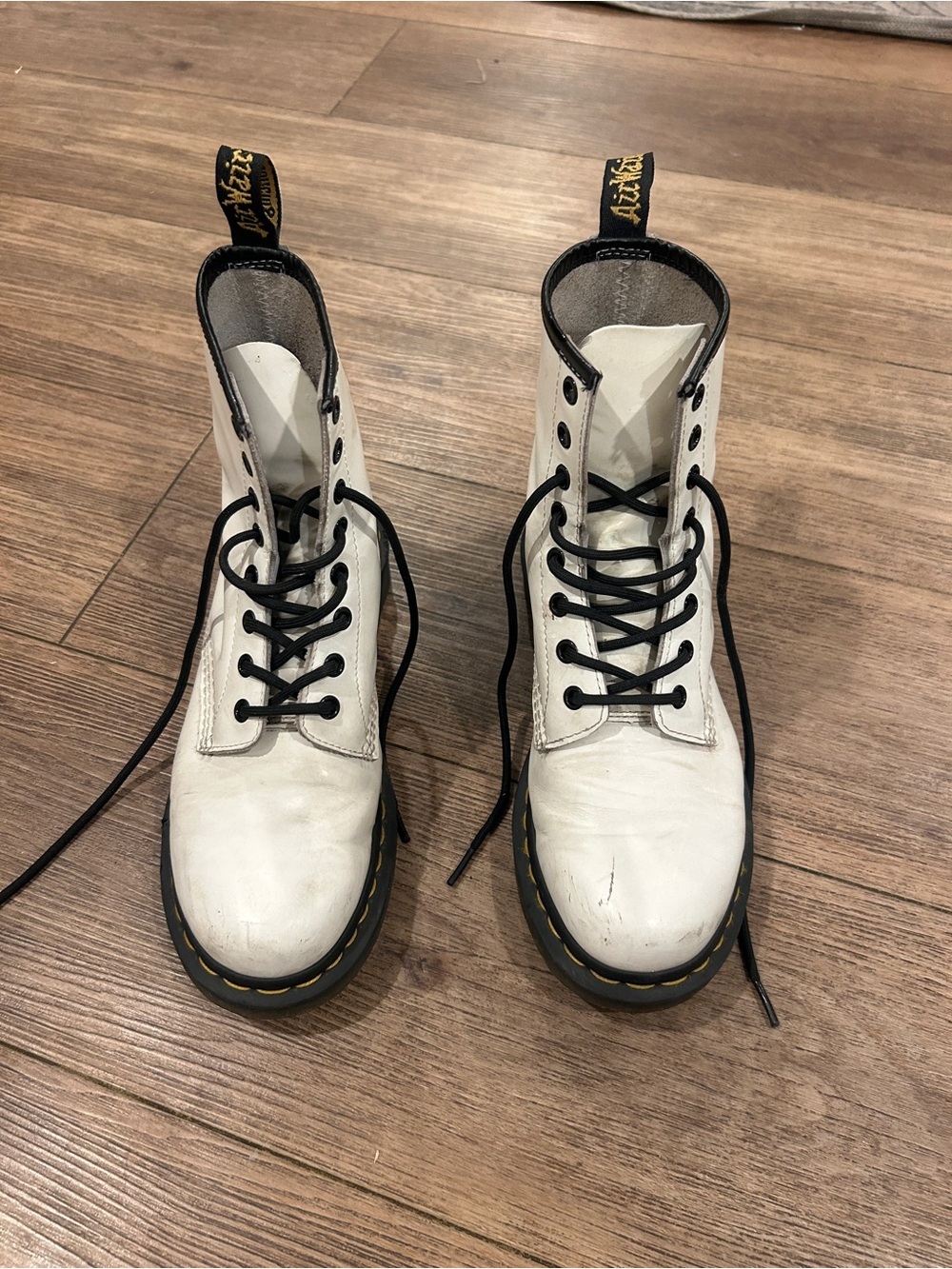 Dr. Martens white size 8